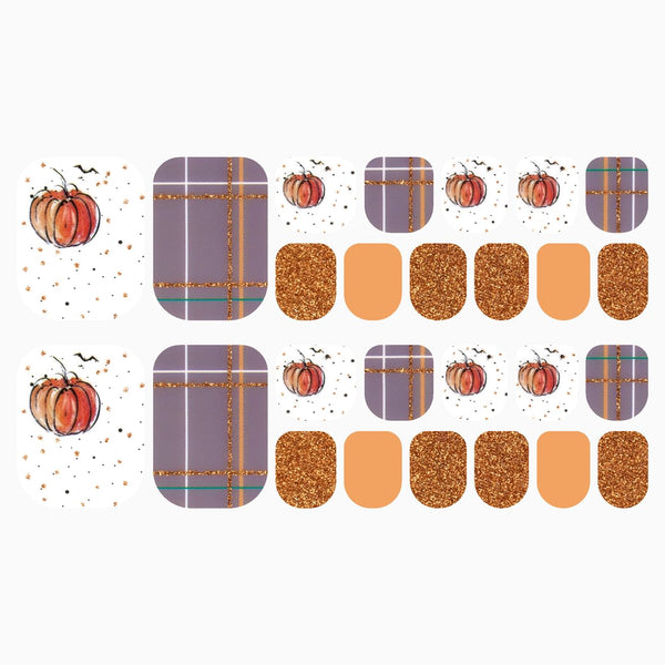 Let's Give Em Pumpkin To Talk About (Pedicure)