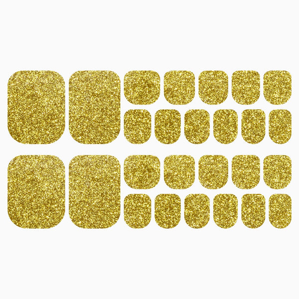 Sparkling Gold (Pedicure)