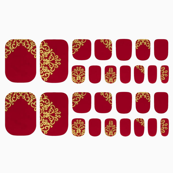 Velvet Damasque (Pedicure)