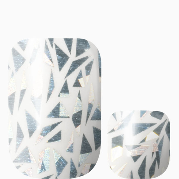 Princess Leia (Holo Transparent Pedicure)