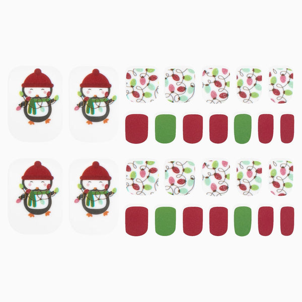 A Flippin Great Christmas (Glow Pedicure)