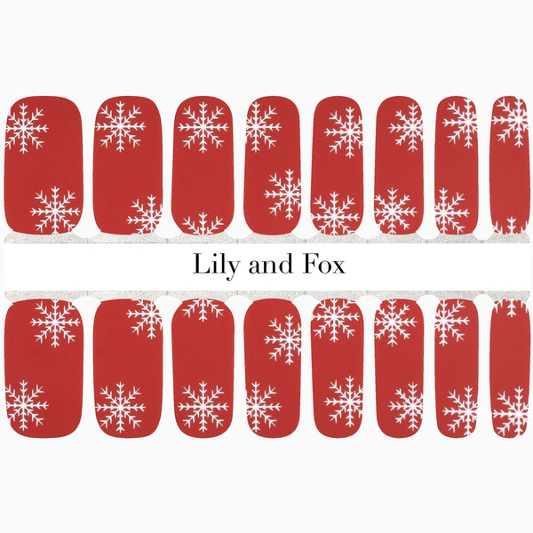 Peppermint Snowflakes