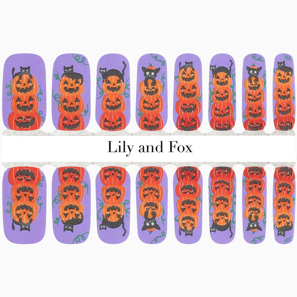 Cat-o'-Lantern (Purple)